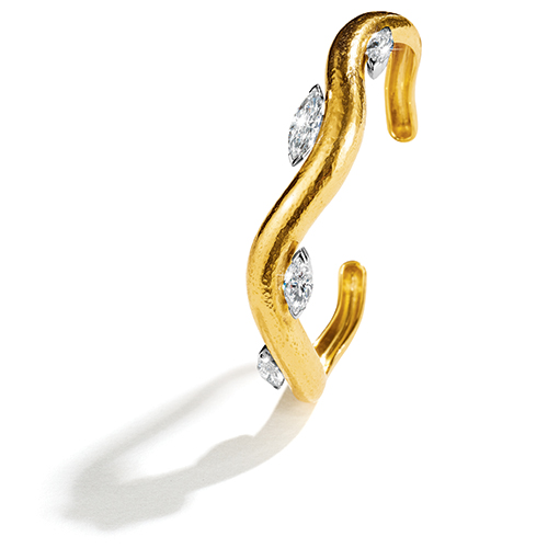 Belperron-Marquise-Wave-Cuff-Virgin-Gold-Diamond